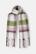 Lighthouse Ladies Scarf - Sea Kelp Rose Cocoa