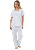 Marlon Short Sleeve Pyjama Harvest Floral Print