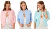 Lady Olga Ladies Knitted Bed Jackets Crochet Design