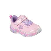 SKECHERS GIRLS RUNNERS - S LIGHTS - LIL BUTTERFLY BLISS - 303066N/LPMT image