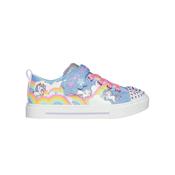 SKECHERS GIRLS TWINKLE TOES - TWINKLE SPARKS-JUMPIN CLOU - 314809L/BLMT image