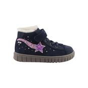 Lurchi Girls Waterproof Ankle Boots - Navy image