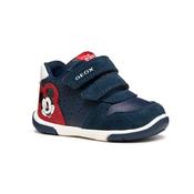 GEOX BOYS FIRST SHOES - B ZAPITO - B566CB - NAVY/ RED