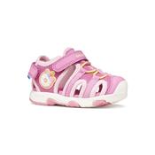 GEOX GIRLS SANDAL - MULTY - B650DA - PINK/YELLOW