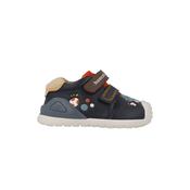 Biomecanics Boys Leather First Walker Shoes Ocean image