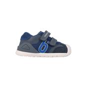 Biomecanics Boys Leather First Walker Shoes Petrol