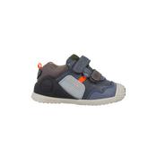 Biomecanics Boys Leather First Walker Shoes Blue/Petrol image