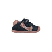 Biomecanics Girls Leather First Walker Shoes - Navy image