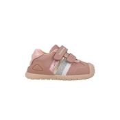 Biomecanics Girls Leather First Walker Shoes Pink/Kiss image
