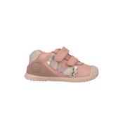 Biomecanics Girls Leather First Walker Shoes Pink/Petalo image