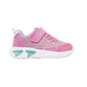 Geox Girls Assister Light-Up Runners Fuchsia/Multi image