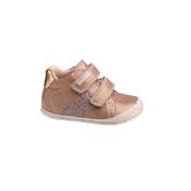Pablosky Girls Barefoot First Walkers Shoes - Pink/Hearts image