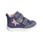 Ricosta Girls Liam Waterproof Ankle Boots – Navy/Pink