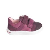 Ricosta Riley Girls First Walker Shoes Plum