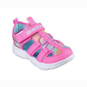 SKECHERS GIRLS WATERFRIENDLY SANDALS - FLEX SPLASH-DAYLIGHT SHIMME - 303276L/HPMT image