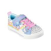 SKECHERS GIRLS TWINKLE TOES - TWINKLE SPARKS-JUMPIN CLOU - 314809L/BLMT image