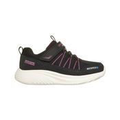 Skechers Girls Bounder Pro Waterproof Runners Black/Fuchsia