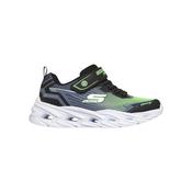 Skechers Boys Vortex 3.0 Light-Up Runners – Black/Lime