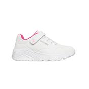 Skechers UNO Lite Star Icon Girls Trainers White image