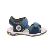 Superfit Criss Cross Boys Open Toe Sandals Blue
