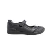 Biomecanics Girls Leather Mary Jane School Shoes Black image