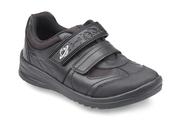 START-RITE BOYS SCHOOL SHOES - ROCKET - BLACK LEATHER