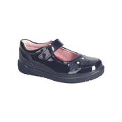 Ricosta Girls Leya Navy Patent School Shoes