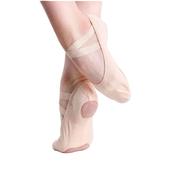 So Danca Split Sole Canvas Ballet Pumps – Pink image