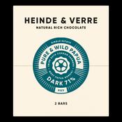 Heinde &amp; Verre Pure and Wild Papua 71% Dark Chocolate, 70g