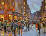 Shopping in the Rain, Grafton Street, Dublin - 229