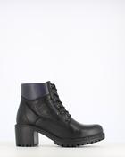 Cinders Edit Laced Ankle Boot Black/Ocean image