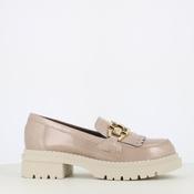Pitillos Chunky Brogue Piedra Patent