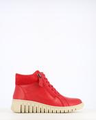 Cinders Edit Soft Leather Ankle Boot Red image