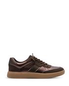Tamaris Laced Trainer Mocca Metallic