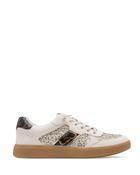 Tamaris Laced Trainer Ivory Glam