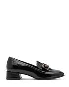Tamaris Classic Shoe with Buckle Black Patent