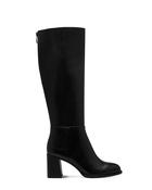 Tamaris Stretch Knee High Boot Black