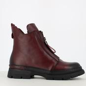 Cinders Edit Front Zip Burgundy