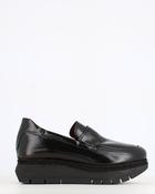 Jose Saenz Wedge Moccasin Patent Black image