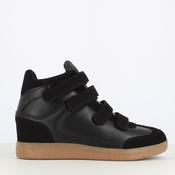 Claudia Ghizzani High Top Wedge Black