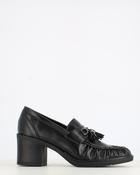 Claudia Ghizzani Classic High Loafer Black image