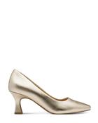 Marco Tozzi Classic Court Shoe Gold