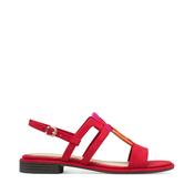 Marco Tozzi Flat Sandal Red Comb