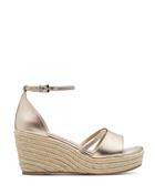 Marco Tozzi Strappy Wedge Sandal Gold image
