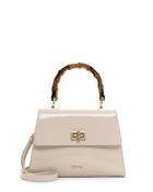 Tamaris Small Patent Handbag Beige image