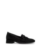 Gabor Soft Suede Loafer Black image