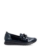 Rieker Classic Patent Loafer Midnight image