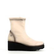 Jose Saenz Wedge Ankle Boot Beige