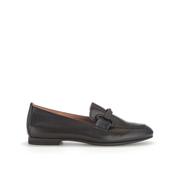 Gabor Loafer with Buckle Black