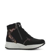 Waldlaufer Bailey High Top Trainer Black/Bronze
